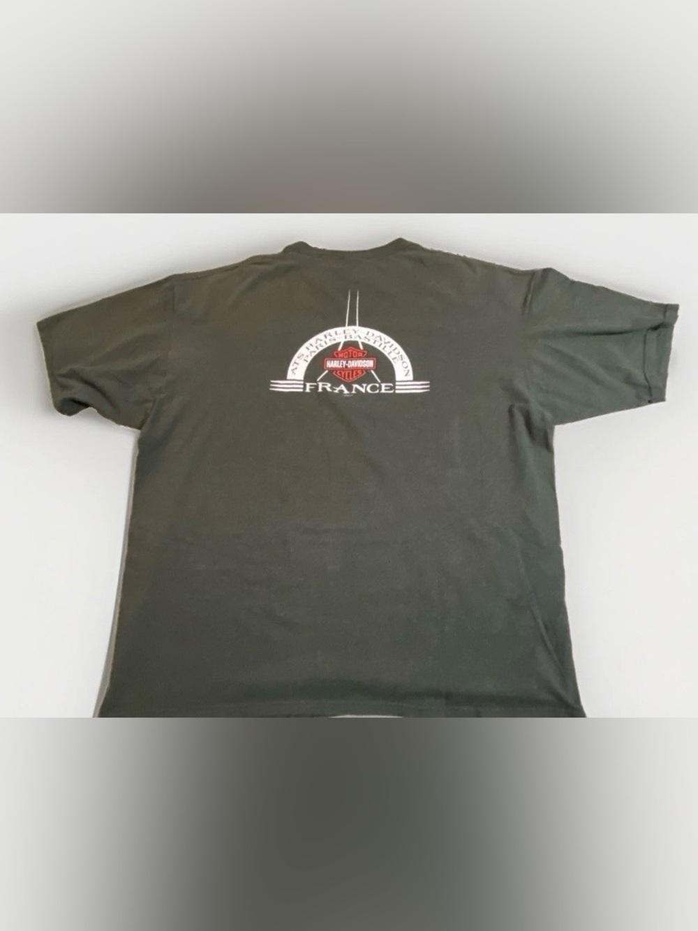 Vintage Y2K 2002 Harley Davidson France Tee USA Made Paris, France Men's XXXL 3X